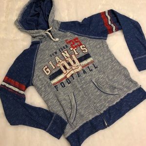 Giants fan-gear. Majestic zip up hoodie